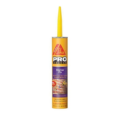 Sika 10.1 oz Select Polyurethane Mortar Joint Caulk Sealant, Gray, 12PK 1669944